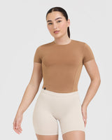 Mellow™ Soft Mid Short Sleeve T-Shirt | Nude 3