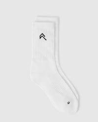 Crew Socks 5 Pack | White