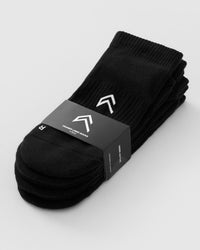 Trainer Liner Socks 3 Pack | Black