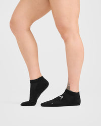 Trainer Liner Socks 3 Pack | Black