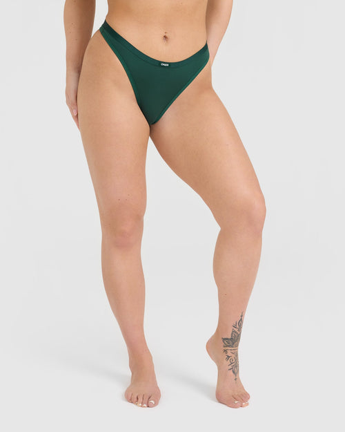Oner Modal Soft Classic Thong | Racing Green