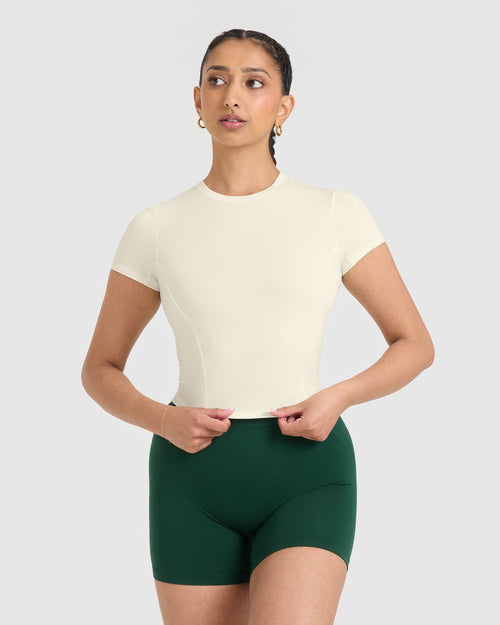 Oner Modal Mellow™ Soft Mid Short Sleeve T-Shirt | Off White