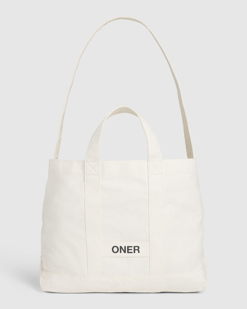 Oner Modal Cotton Canvas Tote | Off White