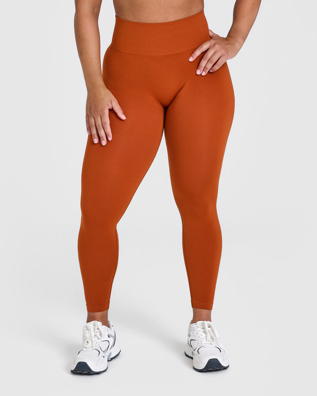 Gym Leggings High Waisted Warm Copper Oner Active EU