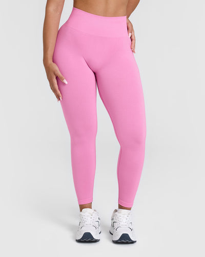 Effortless Seamless Leggings | Power Pink