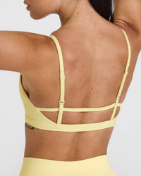 Timeless Strappy Bralette | Sherbert Yellow