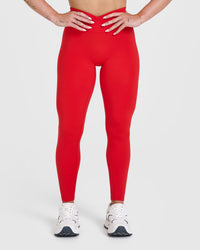 Unified Wrap Leggings | Muscle Mommy Red