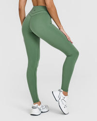 UnifiedMove High Waisted Leggings | Forest Green