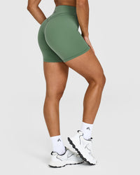 UnifiedMove Wrap Shorts 6" | Forest Green