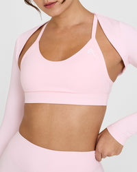 SoftMotion Long Sleeve Shrug | Ballet Pink