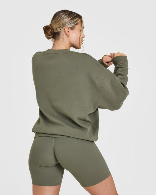 Mid Weight Sweatshirt | Alpine Green