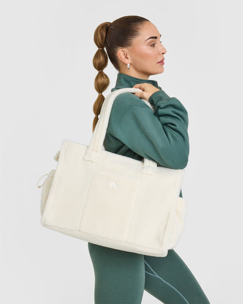Borg Tote Bag | Cream