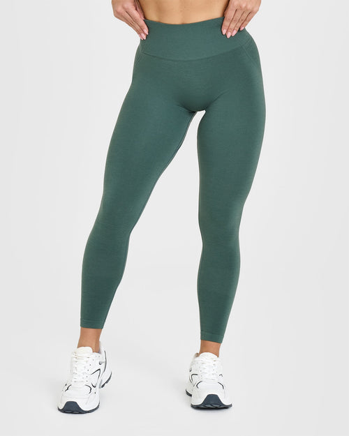 Oner Modal Effortless Seamless Leggings | Iced Green