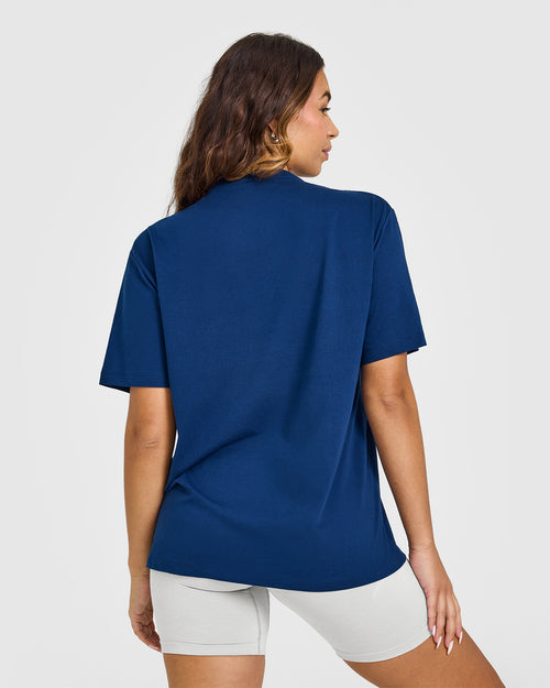 Classic Oversized Lightweight T-Shirt | Midnight