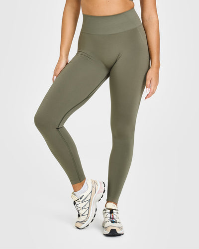 Effortless Seamless Leggings | Alpine Green