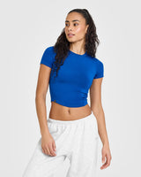 Mellow™ Soft Mid Short Sleeve T-Shirt | Cobalt Blue