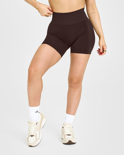 Effortless Seamless Shorts | 70% Cocoa