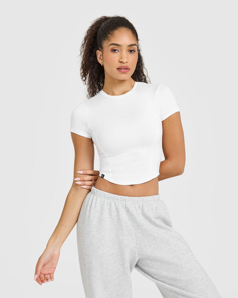 Mellow™ Soft Mid Short Sleeve T-Shirt | White