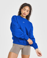 Foundations Raising the Bar Crew Neck Sweatshirt | Cobalt Blue