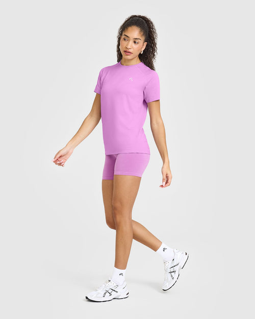 Go To Seamless Loose Top | Orchid Purple