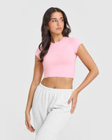 Cotton Icon Baby T-Shirt | Petal Pink