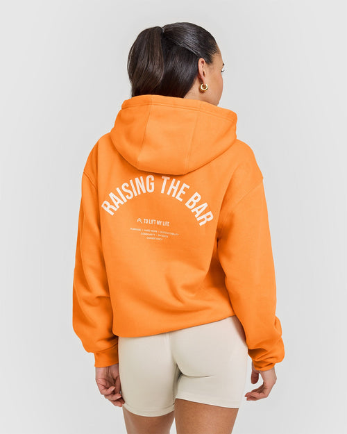 Foundations Raising the Bar Hoodie | Apricot Orange