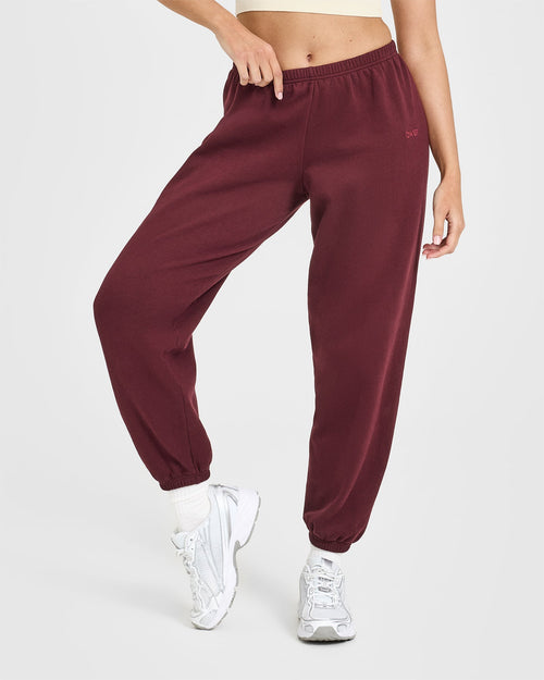 Oner Modal Mid Weight Joggers | Rosewood