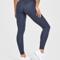 Timeless High Waisted Leggings | True Blue