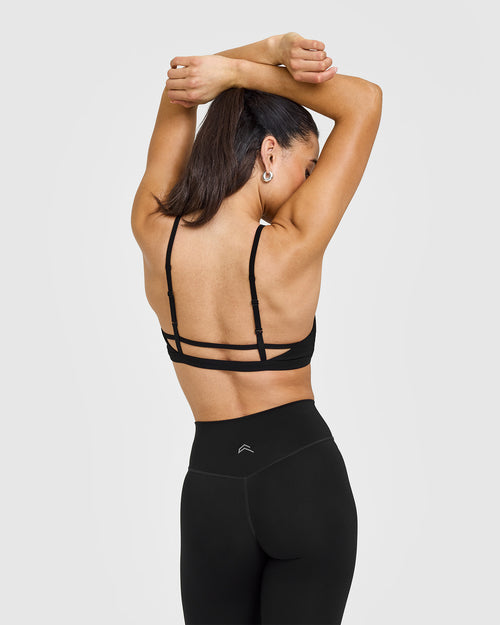 Timeless Strappy Bralette | Black