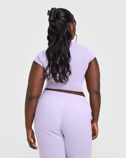 Cotton Icon Baby T-Shirt | Lavender Purple