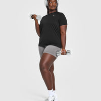 Go To Seamless Loose Top | Black