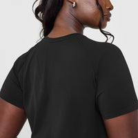 Go To Seamless Loose Top | Black