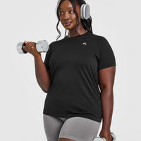 Go To Seamless Loose Top | Black