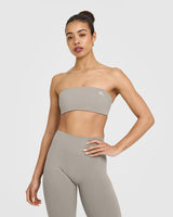 Unified Micro Bandeau Bralette | Warm Sand