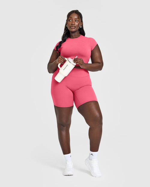 Cotton Icon Baby T-Shirt | Velvet Pink