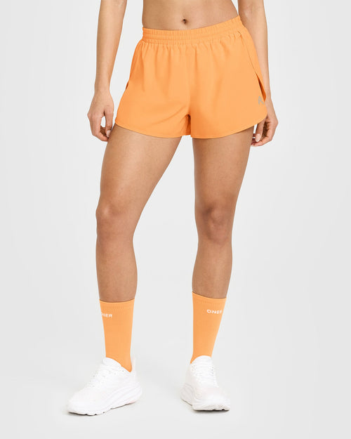 Oner Modal AirMove™ Lined Shorts 3" | Powdered Orange