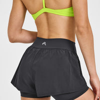 UnifiedMove™ Double Layer Shorts 5" | Coal