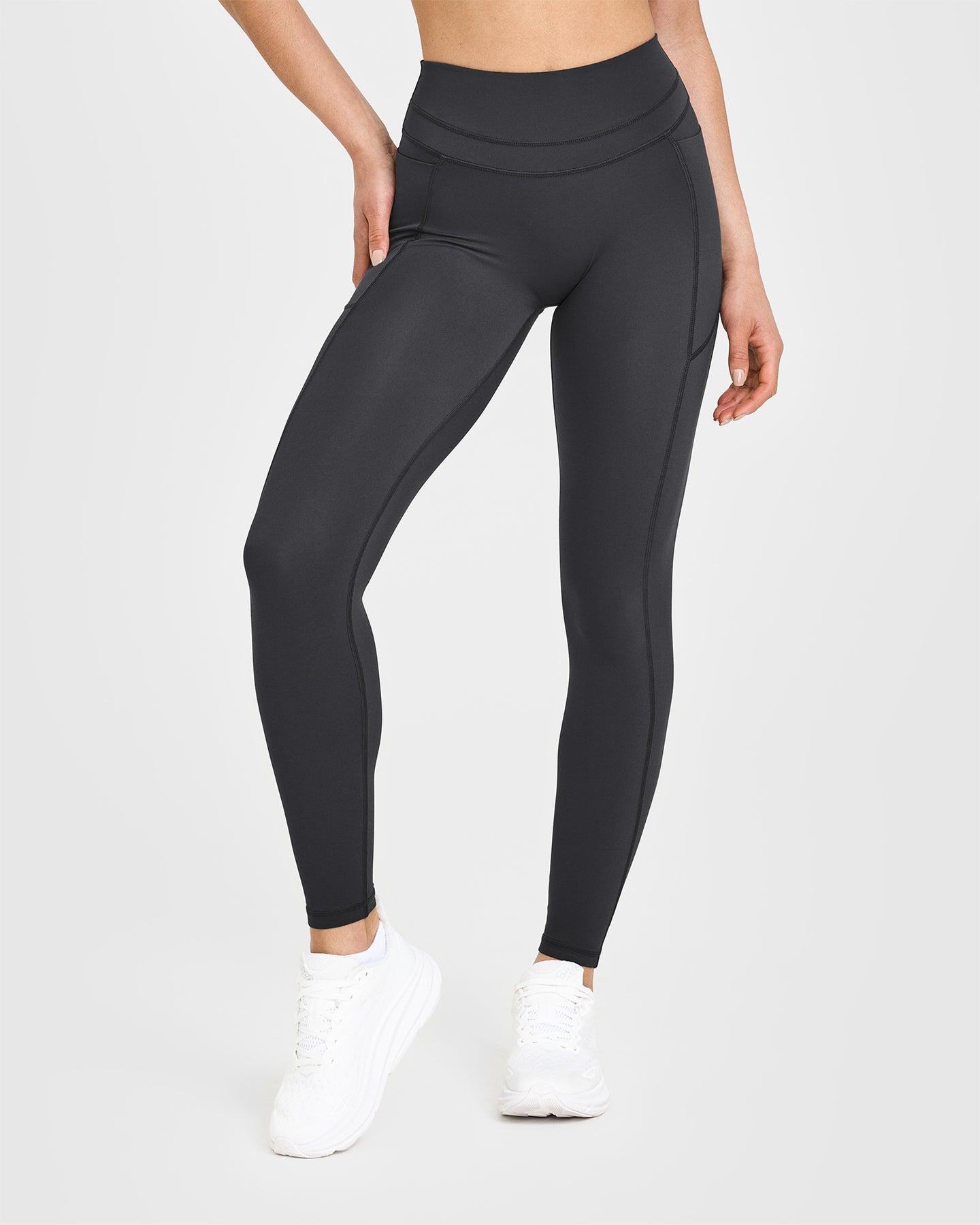 UnifiedMove High Waisted Pocket Leggings | Coal