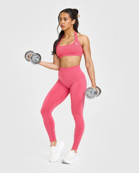 EasyLift™ Halter Bralette | Velvet Pink