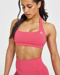 EasyLift™ Halter Bralette | Velvet Pink