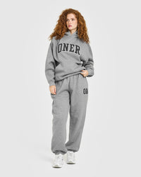 Foundations Oversized Oner 25 Joggers | Charcoal Marl