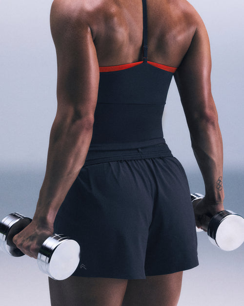 AirMove™ Lined Pocket Shorts 2" | Oil Blue