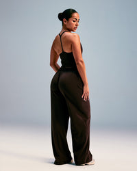 AirMove™ Straight Leg Trousers New Branding | 70% Cocoa