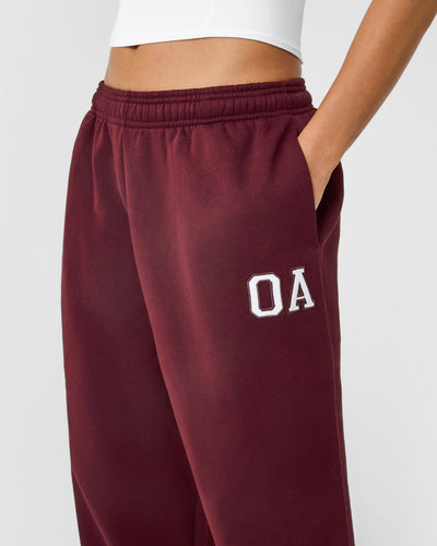 Foundations Oversized Oner Girlfriend Joggers | Rosewood