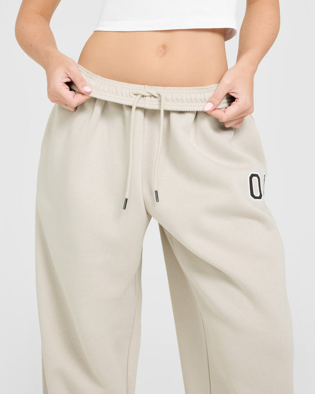 Foundations Oversized Oner Girlfriend Joggers | Sand