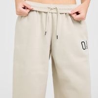 Foundations Oversized Oner Girlfriend Straight Leg Joggers | Sand