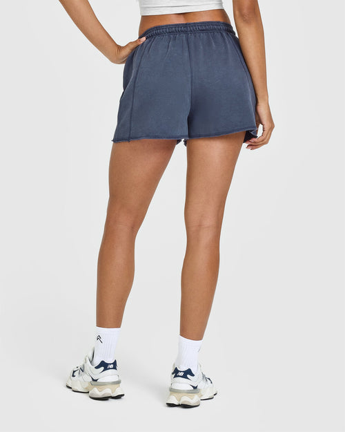 Raw Lounge Oversized Shorts | Washed True Blue