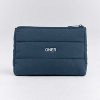 Quilted Pouch | Storm Blue