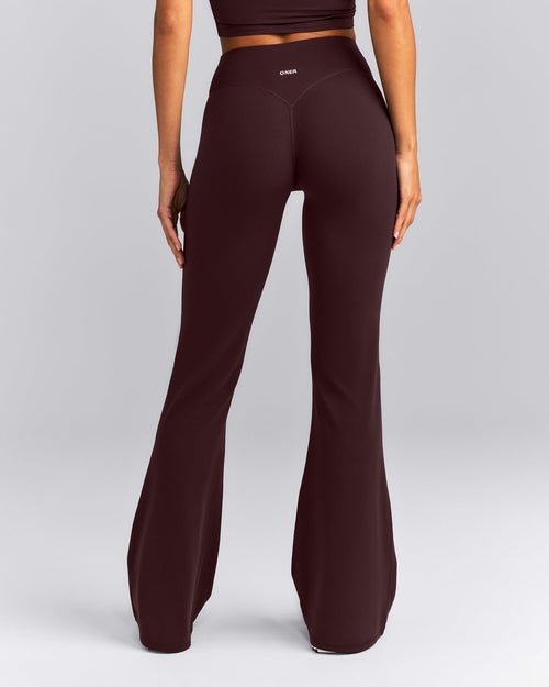 SoftMotion™ Flared Trousers New Branding | Plum Brown