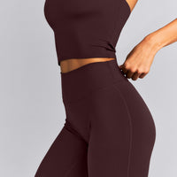 SoftMotion™ Flared Pants | Plum Brown